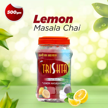 Lemon Masala Tea 500gm Jar